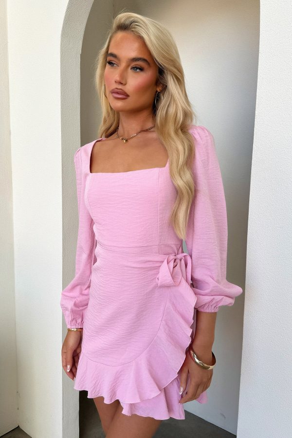 Silvana Dress - Pink Online Hot Sale - Image 5