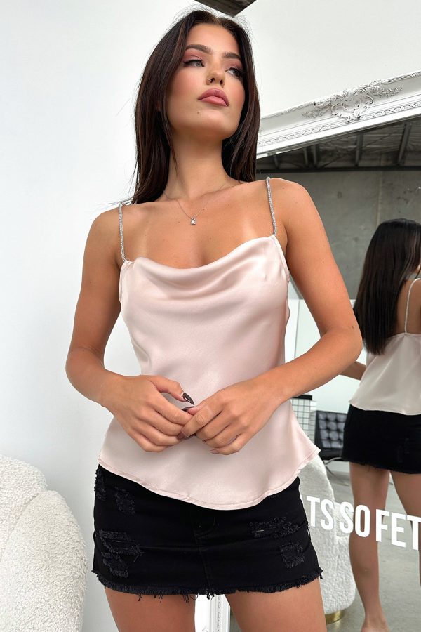 Azalea Top - Champagne Online - Image 4